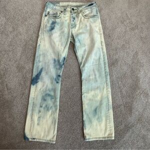 Buffalo David Bitton travis jeans acid wash stone wash🔥